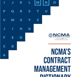 NCMA&#39;s Contract Management Dictionary